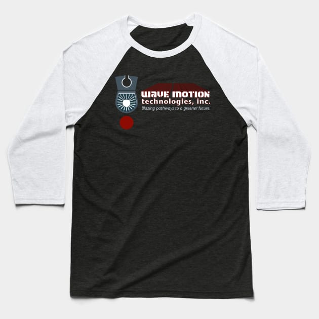 Star Blazers Wave Motion Technologies Inc. Baseball T-Shirt by AndreeDesign